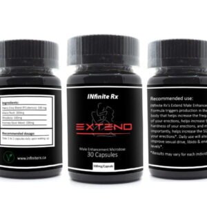 INfinite Rx (Extend) Cápsulas de psilocibina para microdosis de mejora masculina