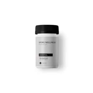 Spore Wellness (Essential) Mikrodosierte Pilzkapseln (25 oder 100 Kapseln)