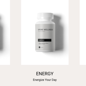 Spore Wellness mikrodosering af svampekapsler - mikropakken (kognitiv, energi og immunforsvar)